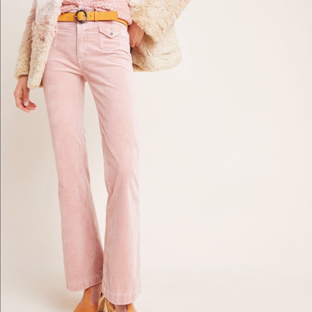 Anthropologie Pilcro High-Rise Bootcut Corduroy